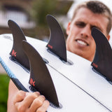 FCS H4 Quad Rear Fin set
