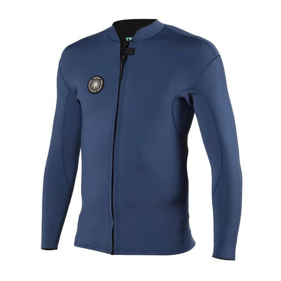 VISSLA SOLID SETS 2MM FRONT ZIP WETSUIT JACKET