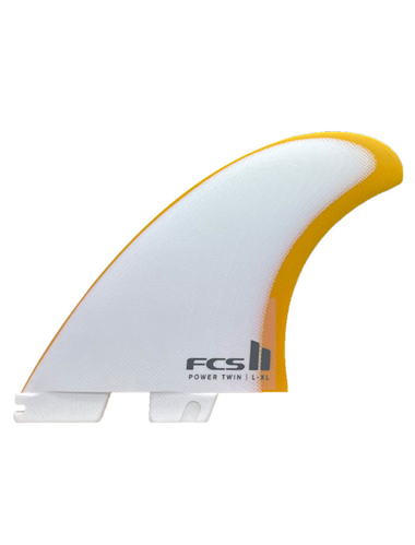 FCS II POWER TWIN + STABILISER FIN - PERFORMANCE GLASS