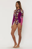 Sisstrevolution PESCADORA CHEEKY LONG SLEEVE SPRING SUIT - Boysenberry