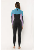Sisstrevolution 7 Seas 3/2 mm Chest Zip Steamer Orchid