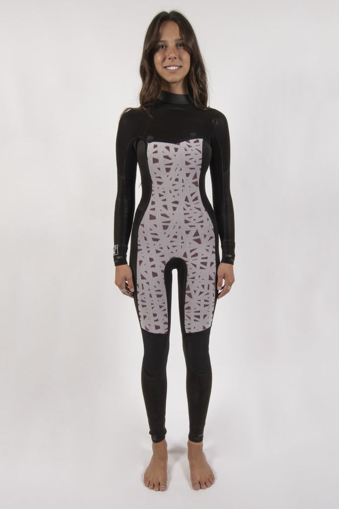 Sisstrevolution SEVEN SEAS 3/2 CHEST FULL WETSUITS - BLUE