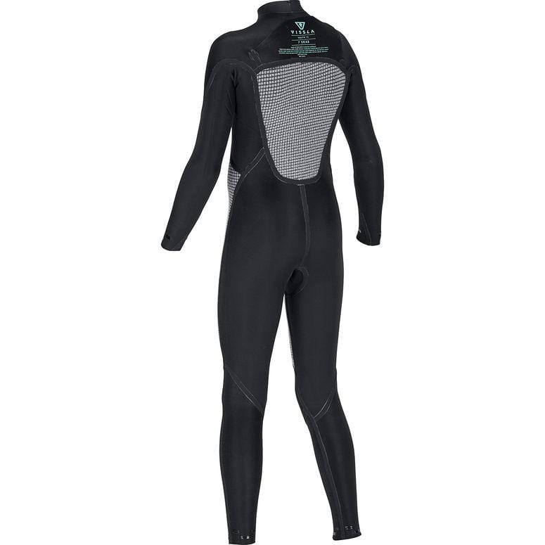Vissla Boys 7 Seas 3/2mm Steamer - Dark Grey