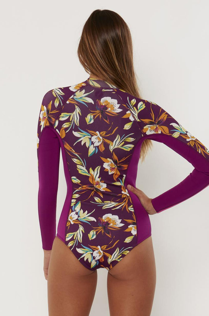 Sisstrevolution PESCADORA CHEEKY LONG SLEEVE SPRING SUIT - Boysenberry