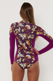 Sisstrevolution PESCADORA CHEEKY LONG SLEEVE SPRING SUIT - Boysenberry