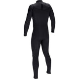 Vissla Mens 7 Seas 3/2mm Chest Zip Steamer - Stealth/Black