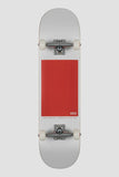 Globe G0 Block Serif 8.0" Complete - White/Red