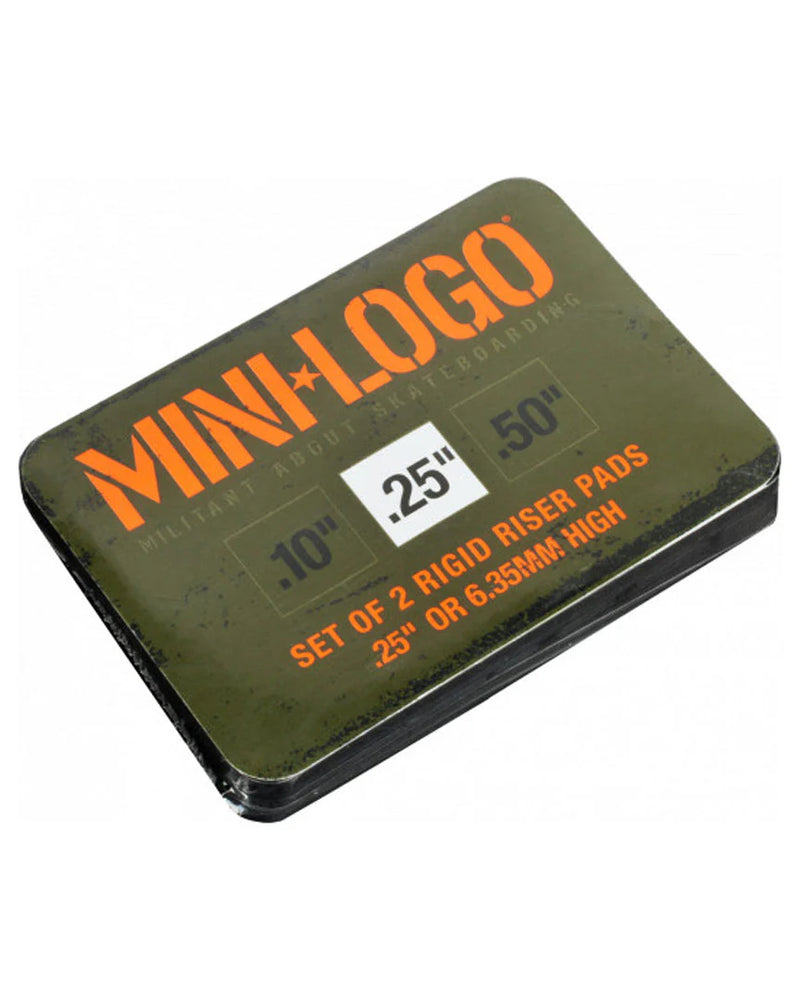 Mini Logo Rigid Riser Pads