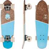 Globe Blazer 26" Skateboard Cruiser Complete - Coconut/Sky