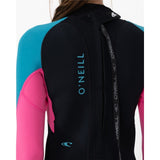 O'Neill Reactor 2 Girls Long Sleeve Back Zip 2mm Springsuit