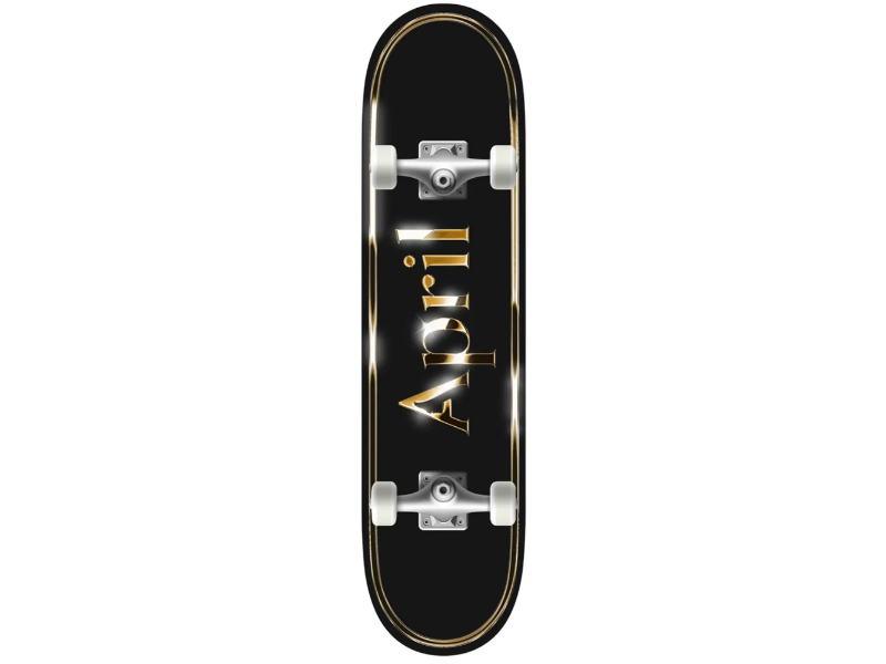 April OG Logo Golden Complete – Golden/Black 8.25