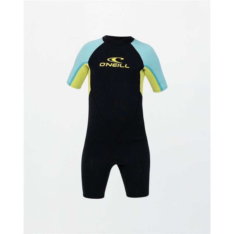 O'Neill Reactor Toddler Short Sleeve Back Zip 2mm Springsuit