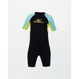 O'Neill Reactor Toddler Short Sleeve Back Zip 2mm Springsuit