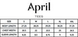 April Full Circle Tee