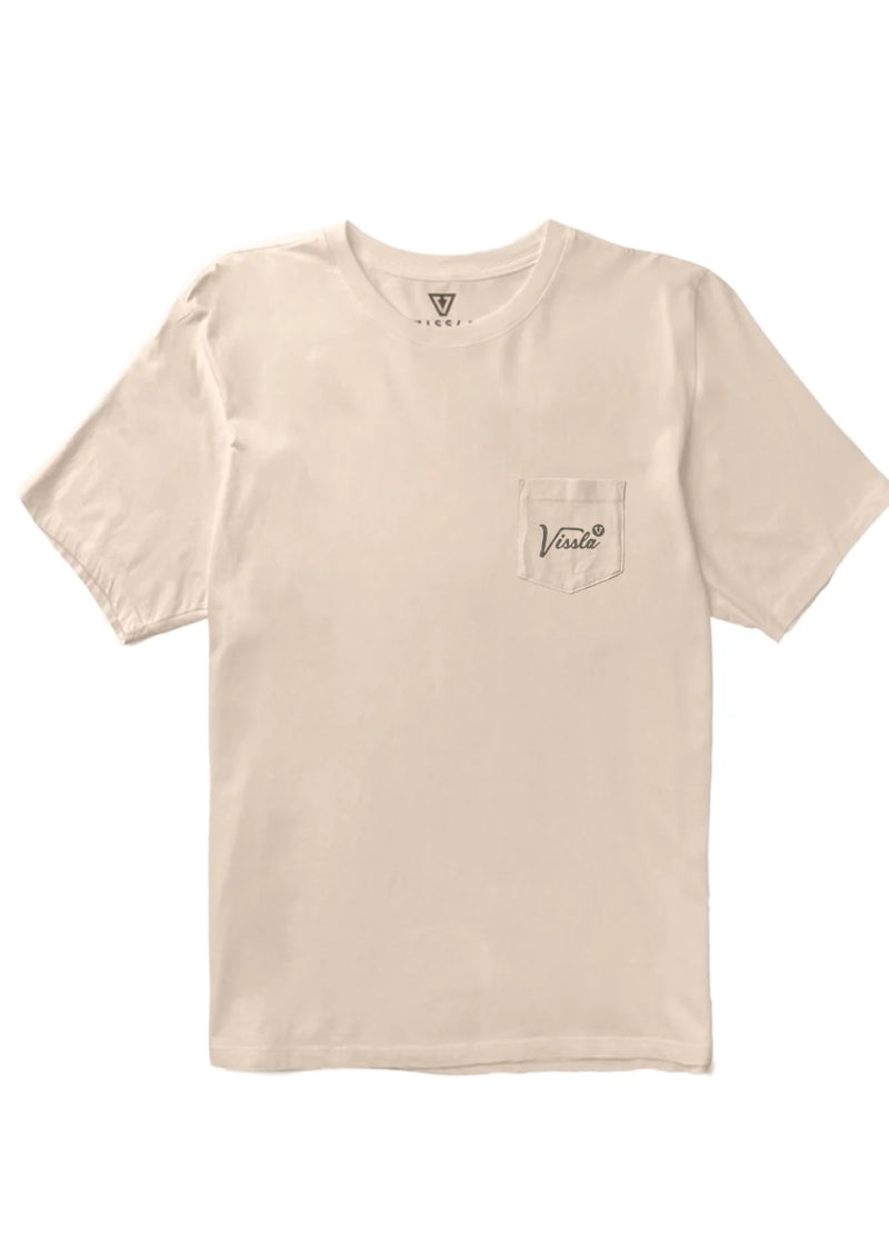 Vissla Emblem Organic Blendss Pkt Tee