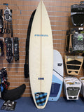 2nd Hand Primal Step up 7'2" Futures - W/ Fins
