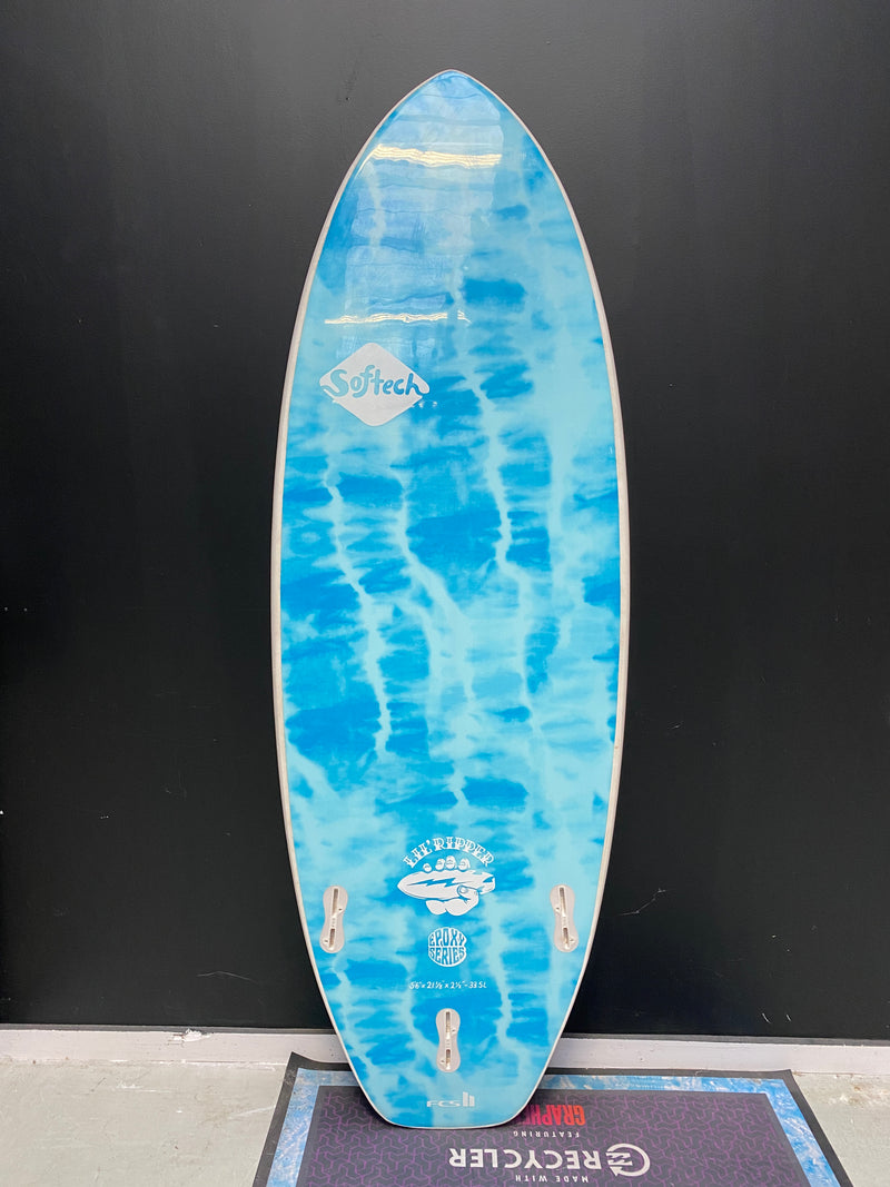 2nd Hand Softech Lil Ripper w/fins - 5'6, 33.5L