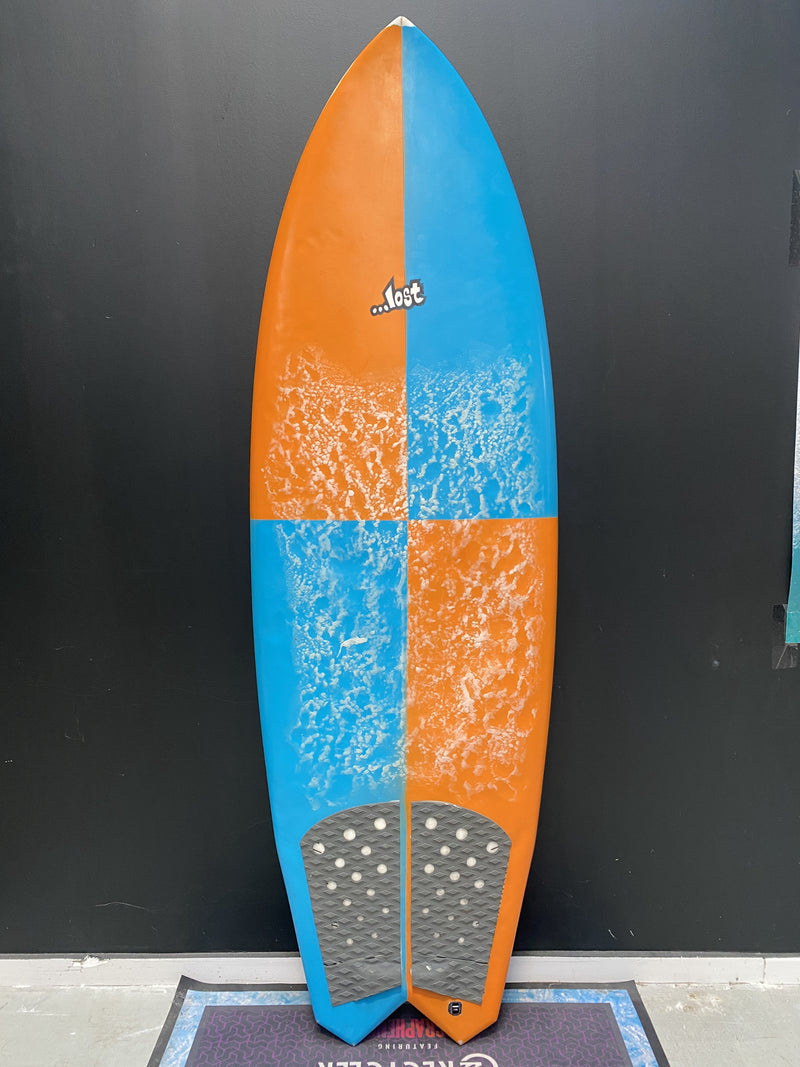 2nd Hand Lost Hydra w/fins 5'10 39.5L