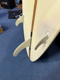 2nd Hand Taranaki Custom Sirocco Glideliner w fins + bag - 9'2, approx 73L