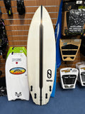 2nd Hand Sci-Fi 2.0 5'11, 33.8L, w fins, bag, leash