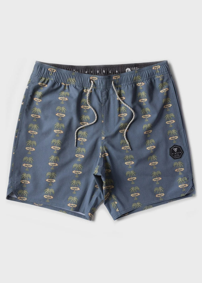 Vissla Atomic Palms 16.5" Ecolastic Boardshorts