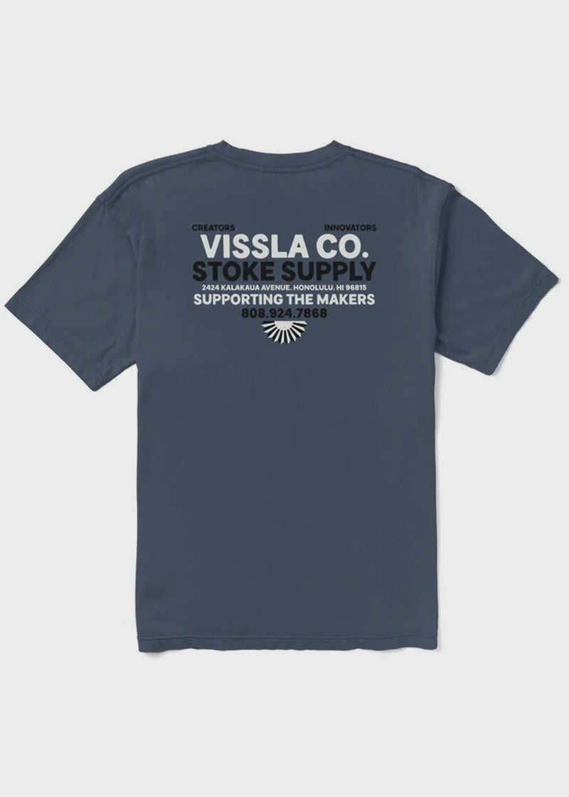 Vissla Stoke Supply Organic Blend Ss Tee