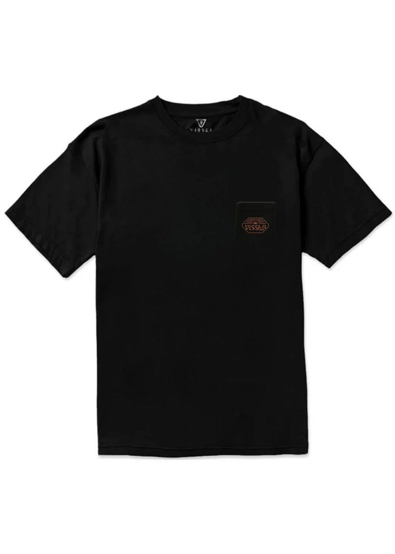 Vissla Psycho Sun Organic Blend Ss Pkt Tee