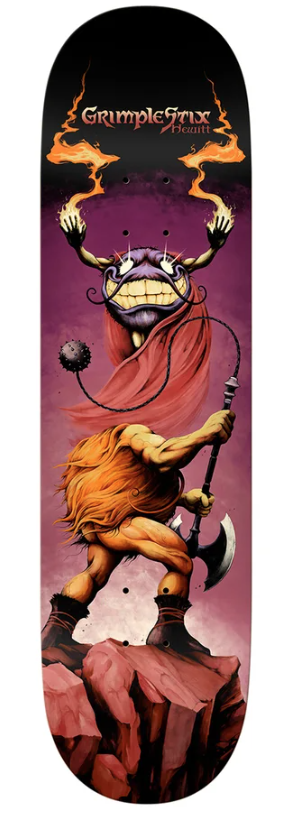 ANTIHERO Grimplestix Barbarians Hewitt Deck 8.5"