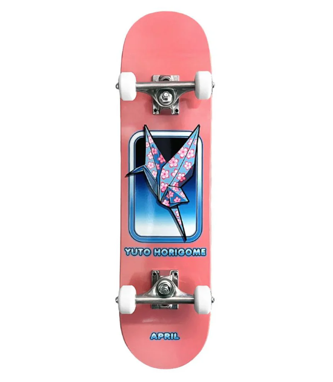 April Yuto Horigime 'Origami' Mini Pro Complete 7.25"