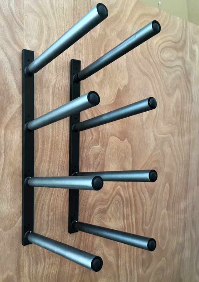 Curve Surfboard Wall Rack - Quad Steel