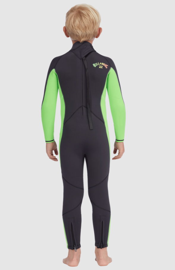 Billabong Boys Aged 0-7 3/2mm Absolute Back Zip Steamer