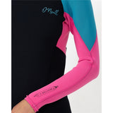 O'Neill Reactor 2 Girls Long Sleeve Back Zip 2mm Springsuit
