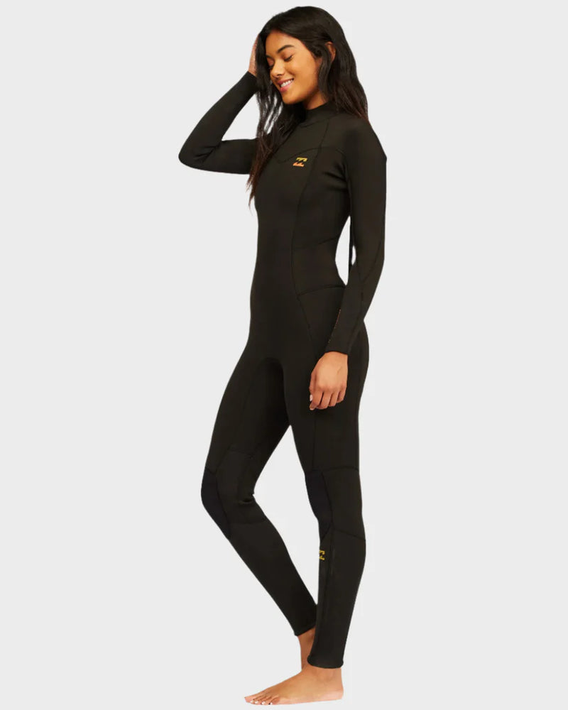 Billabong Womens 4/3 Synergy Back Zip Wetsuit
