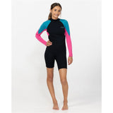 O'Neill Reactor 2 Girls Long Sleeve Back Zip 2mm Springsuit