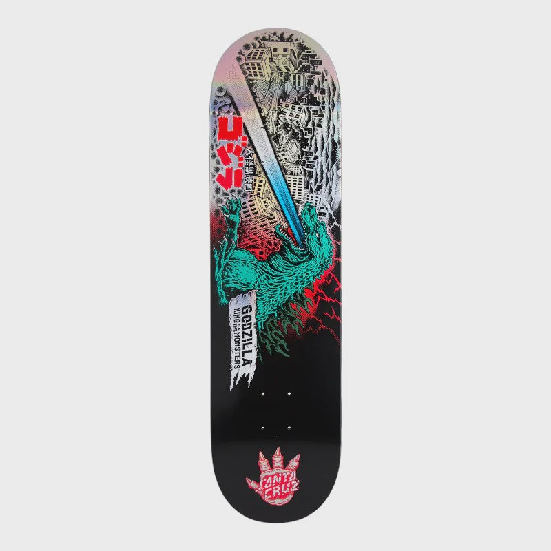 Santa Cruz x O'Brien Godzilla Reaper Deck 8.25