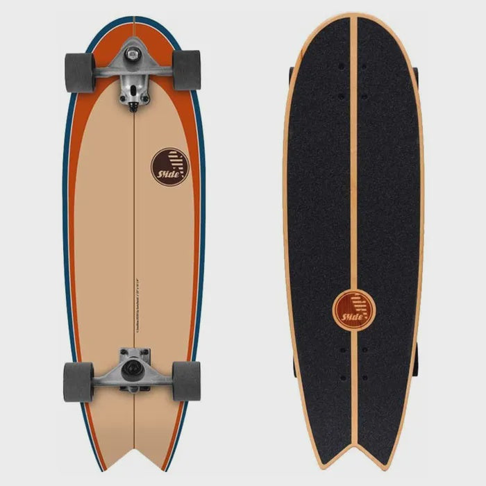 Slide Swallow Kaolin 33"Surf Skate