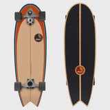 Slide Swallow Kaolin 33"Surf Skate