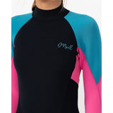 O'Neill Reactor 2 Girls Long Sleeve Back Zip 2mm Springsuit