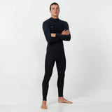O'Neill HyperFreak 4/3+ Steamer Chest Zip Wetsuit - Black