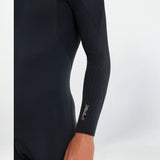 O'Neill HyperFire 3/2mm Steamer Chest Zip Wetsuit - Black