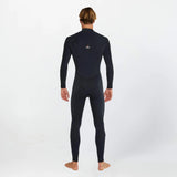O'Neill HyperFire 4/3mm Steamer Chest Zip Wetsuit - Black