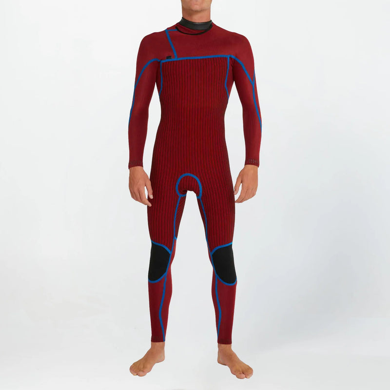 O'Neill HyperFire 4/3mm Steamer Chest Zip Wetsuit - Black