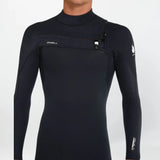 O'Neill HyperFire 4/3mm Steamer Chest Zip Wetsuit - Black