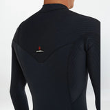 O'Neill HyperFire 4/3mm Steamer Chest Zip Wetsuit - Black