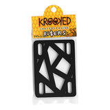 Krooked 1/4" Black Riser