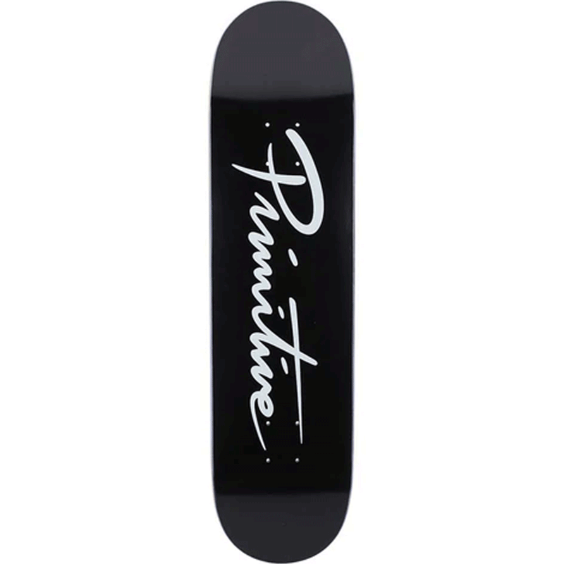 Primitive Deck Nuevo Script Core Blk 8.0