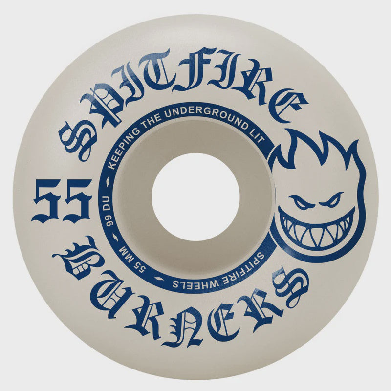 Spitfire 99D Burner Skateboard Wheels -  Blue 55mm
