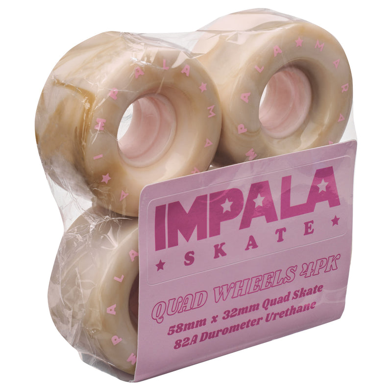 Impala Quad Rollerskate Wheels 4pk