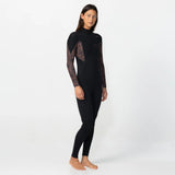 O'Neill Women's Bahia 3/2mm Steamer Chest Zip - Terra Weave