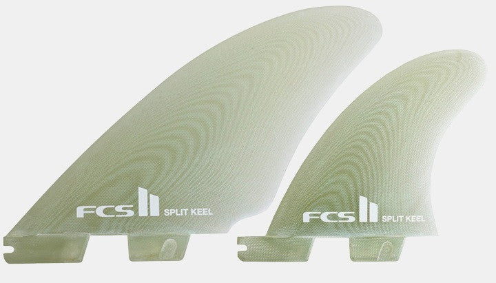 FCS II Performance Glass Split Keel Quad Fins